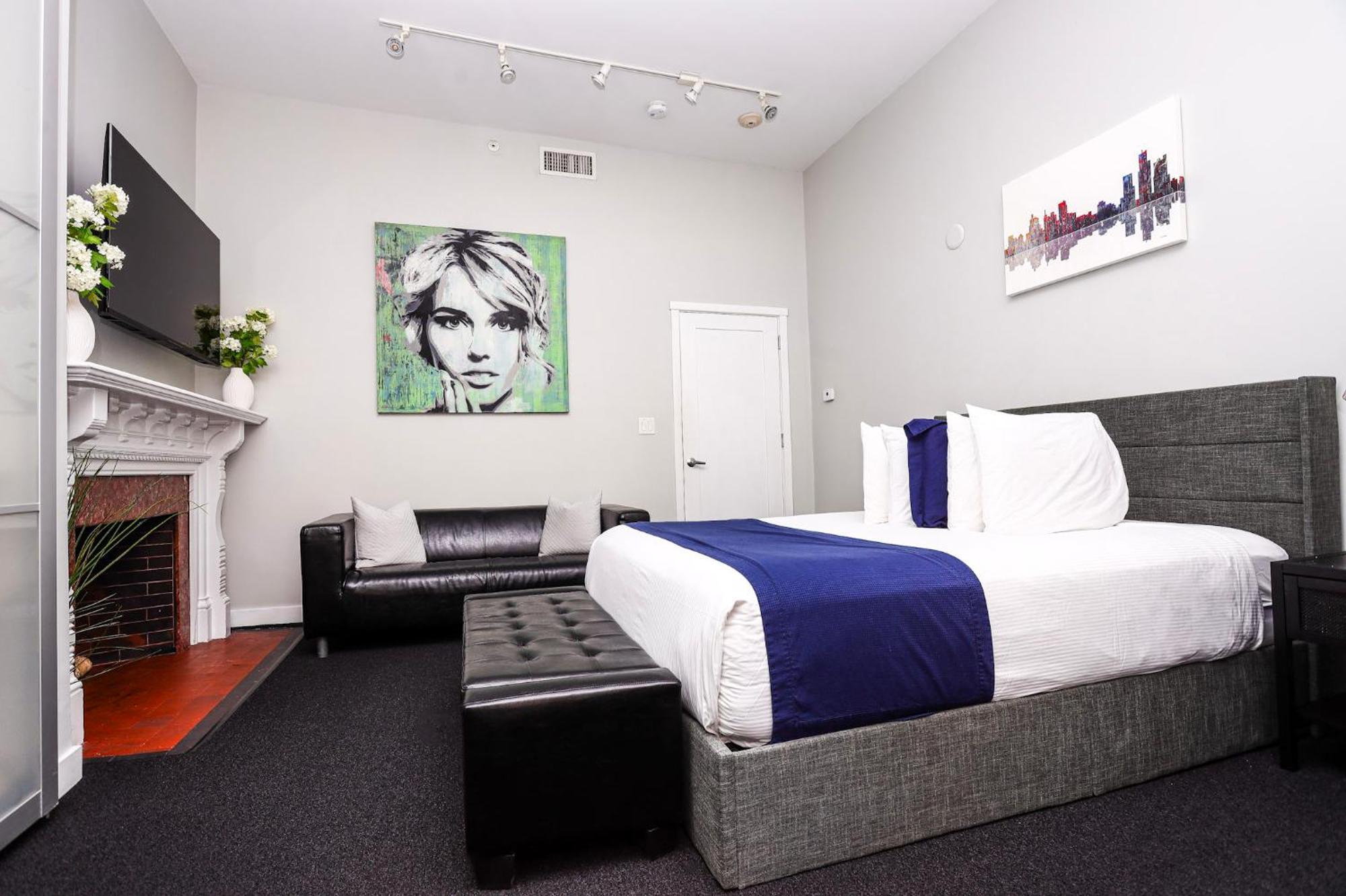 Large Stylish Newbury Street Studio W/ Kitchen Boston Exterior photo